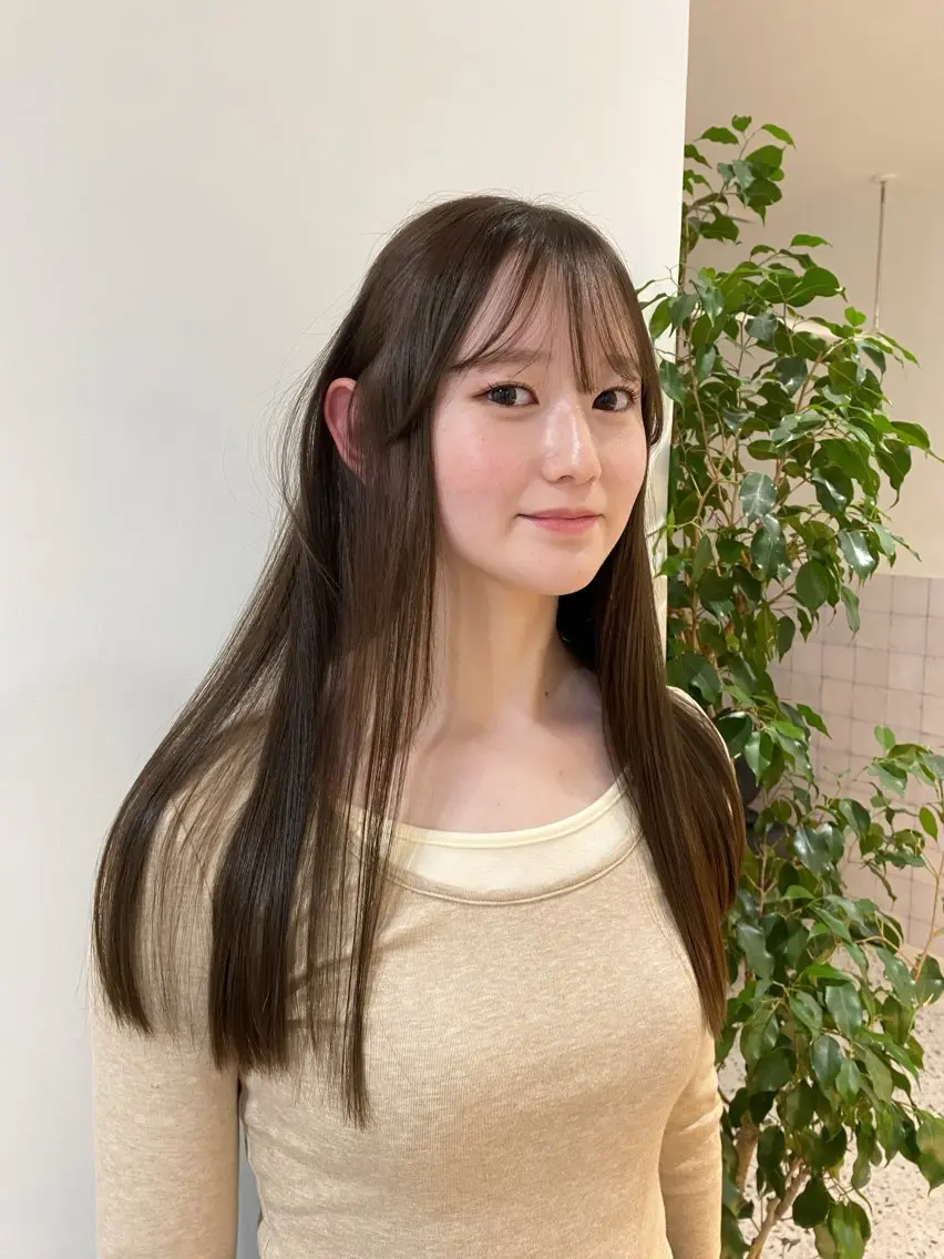 カラー カット ヘアカラー RISAKO レイヤーカット🎀のヘアスタイル