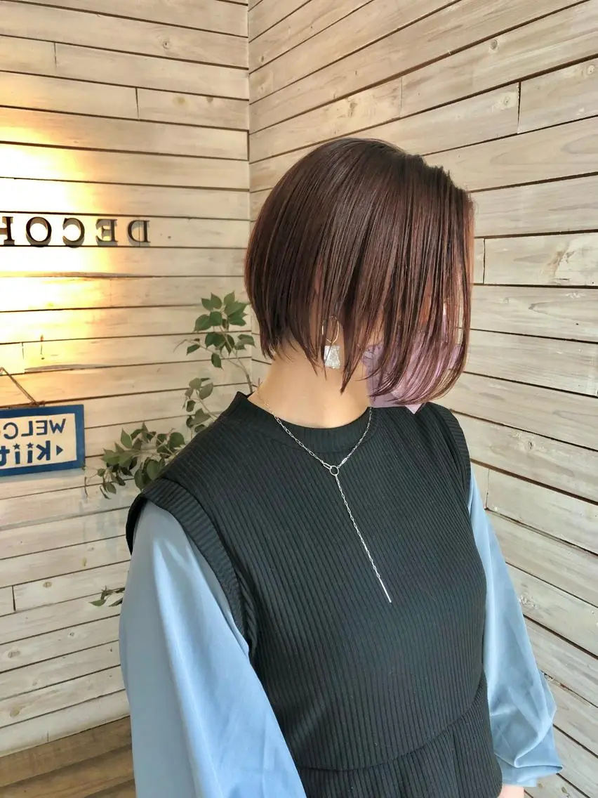 【5月限定/自分へのご褒美】360度美シルエットショート💇♀️+極艶カラー ¥9,350の写真