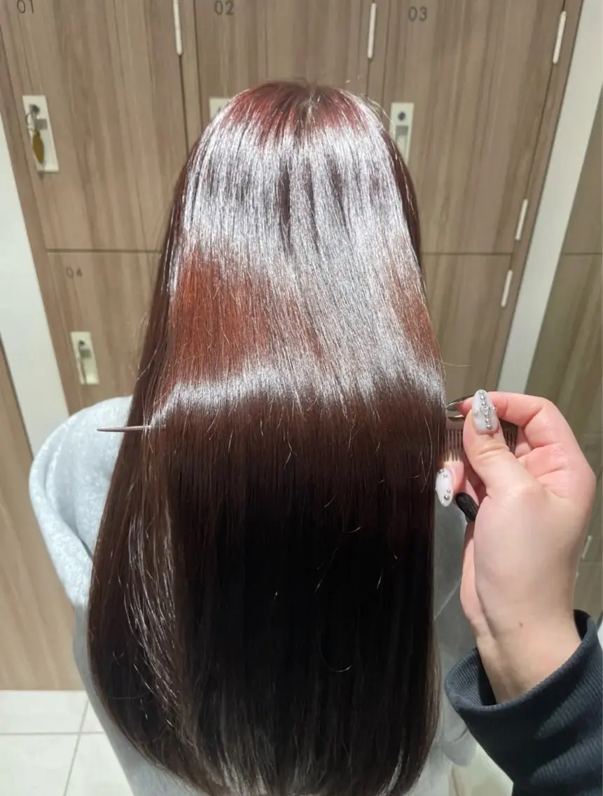 ロング カラー ヘアカラー まなか /艶カラー💎のヘアスタイル