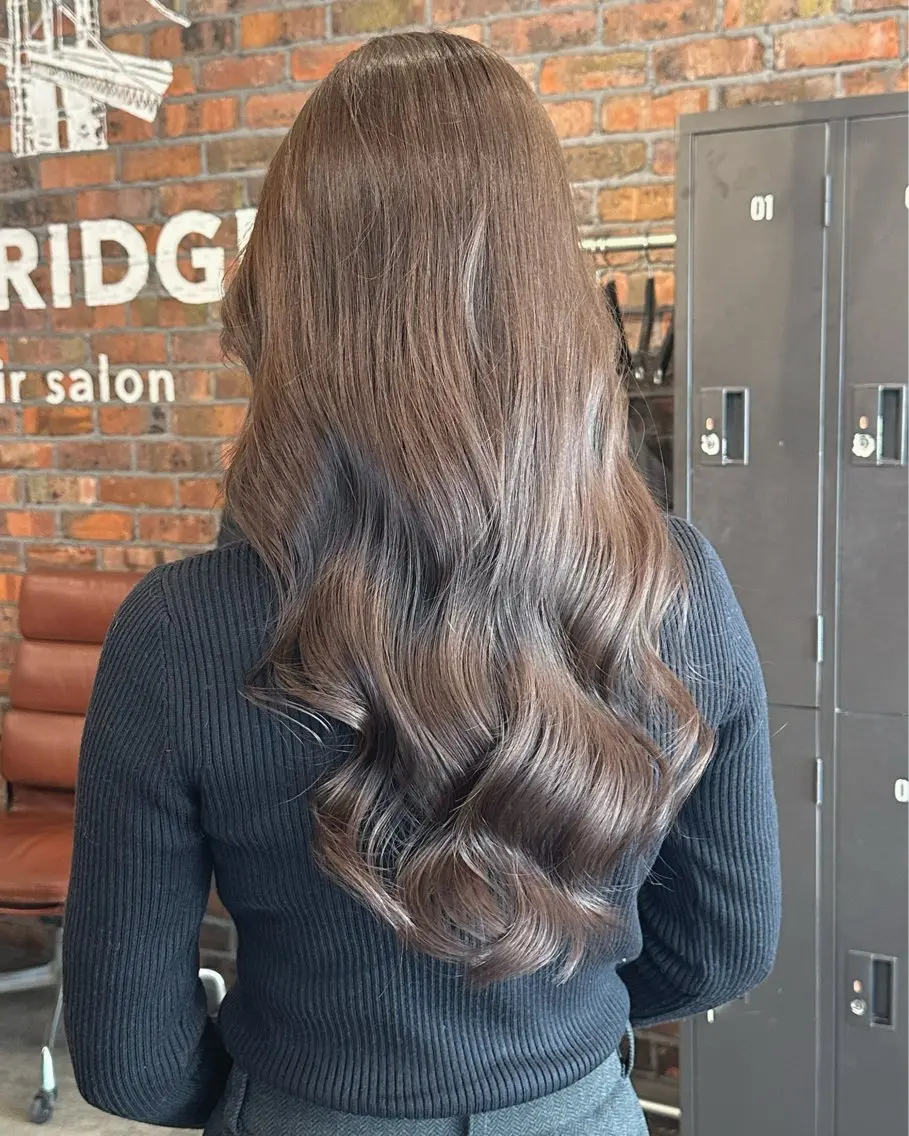 ロング カラー ヘアカラー トリートメント 村田 来倖のヘアスタイル