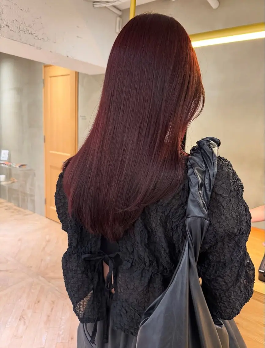 ロング ヘアカラー トリートメント 高発色ブリーチ/ ハイレイヤー🪽aiのヘアスタイル