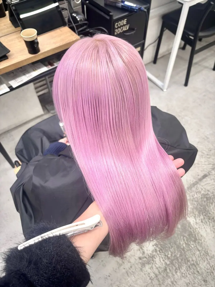 カラー ヘアカラー ハイトーンカラー/ hinata🪽のヘアスタイル