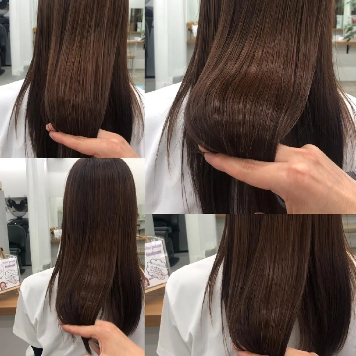 ロング 縮毛矯正 トリートメント nicco ニコ　モデル様募集中のヘアスタイル