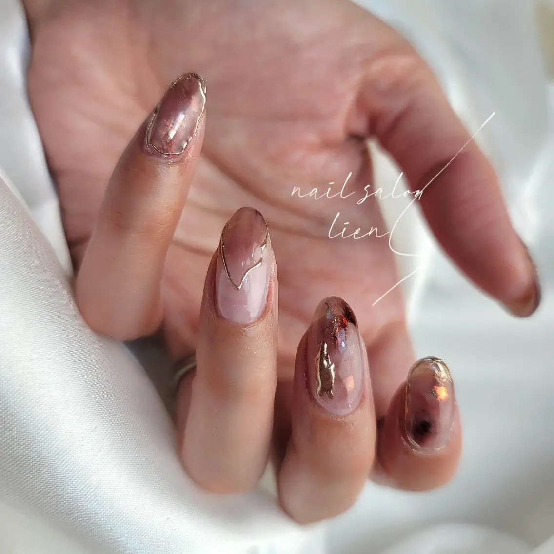 ネイル ハンドネイル プライベートサロン lienのネイルデザイン