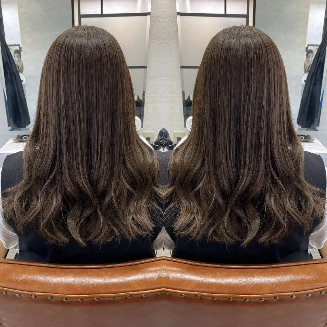 セミロング カラー 艶カラー吉祥寺🌸 KAZUEのヘアスタイル