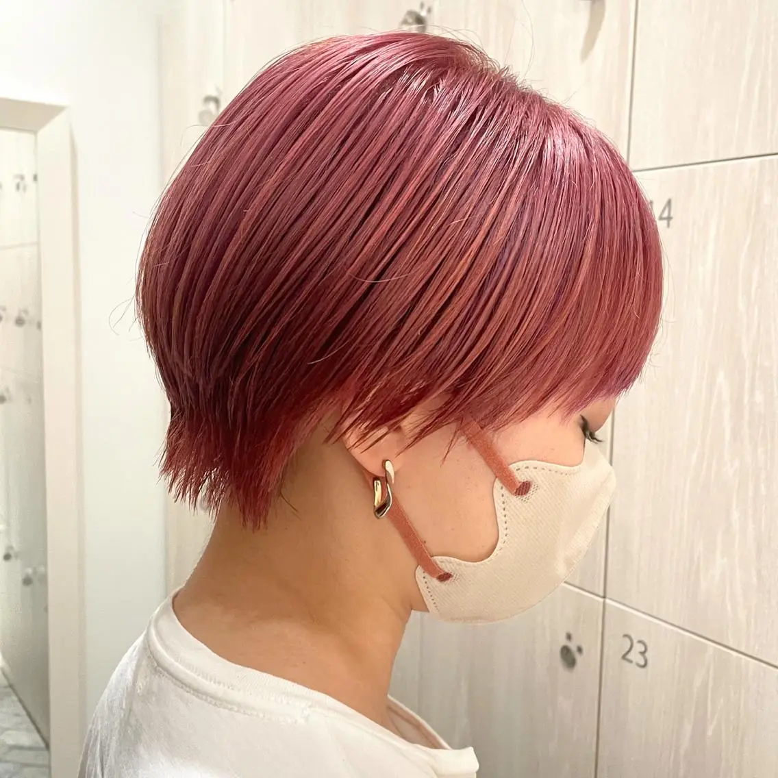 ショート カラー 【吉祥寺】ショート/ レイヤーボブ/ryoのヘアスタイル