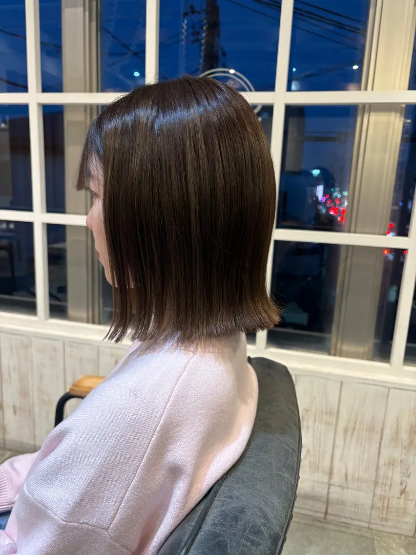 ショート ボブ くびれヘア カット トリートメント 🍃ボブ&ショート 特化🍃髪質改善🍃のヘアスタイル