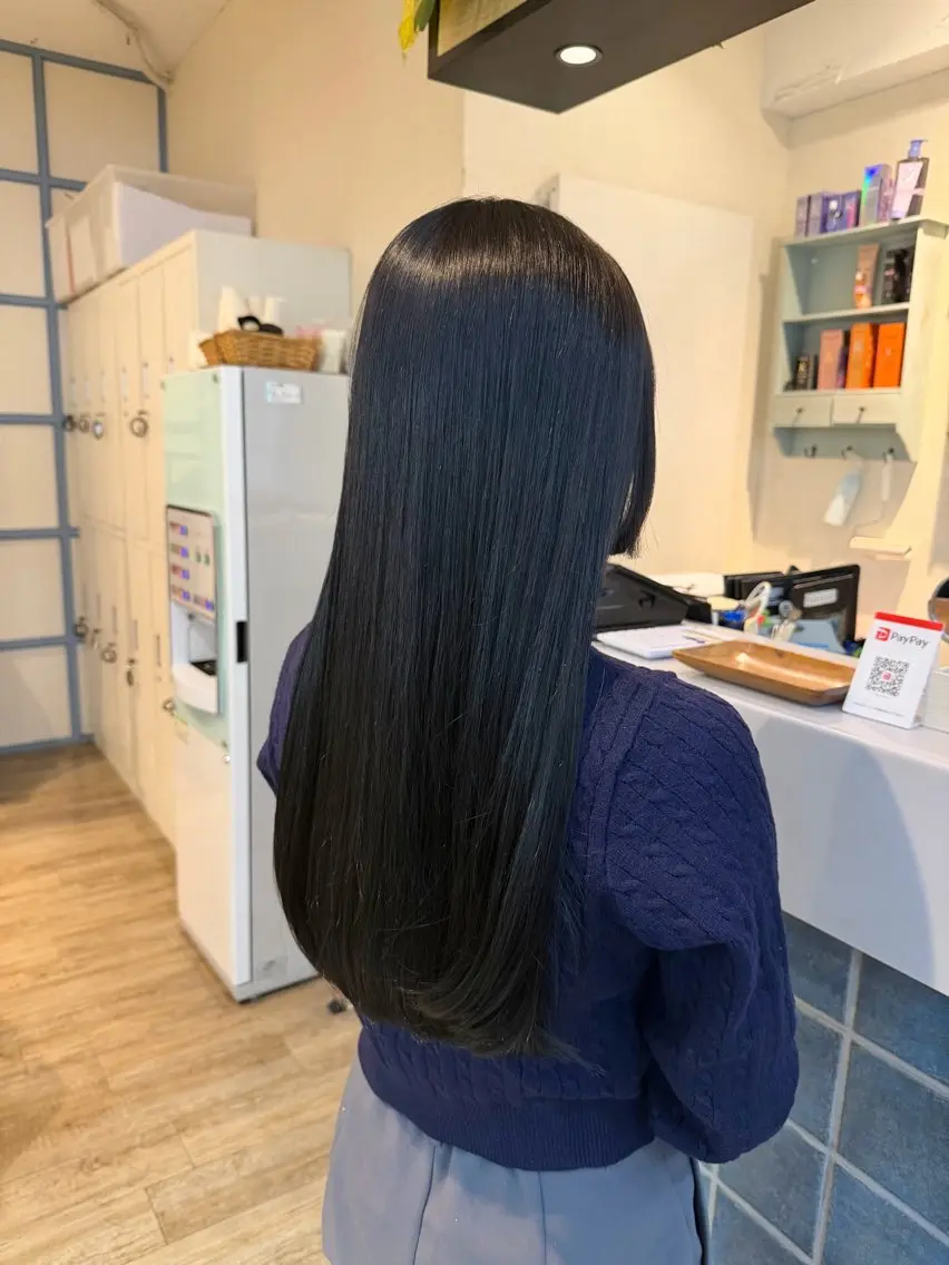 ロング 縮毛矯正 トリートメント N°jemica 🫧REIKA🫧のヘアスタイル