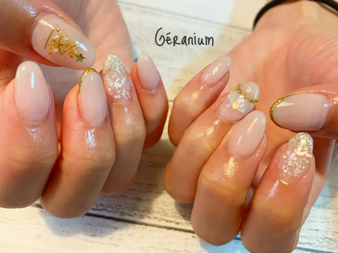 ネイル ハンドネイル GéRanium Harukaのネイルデザイン