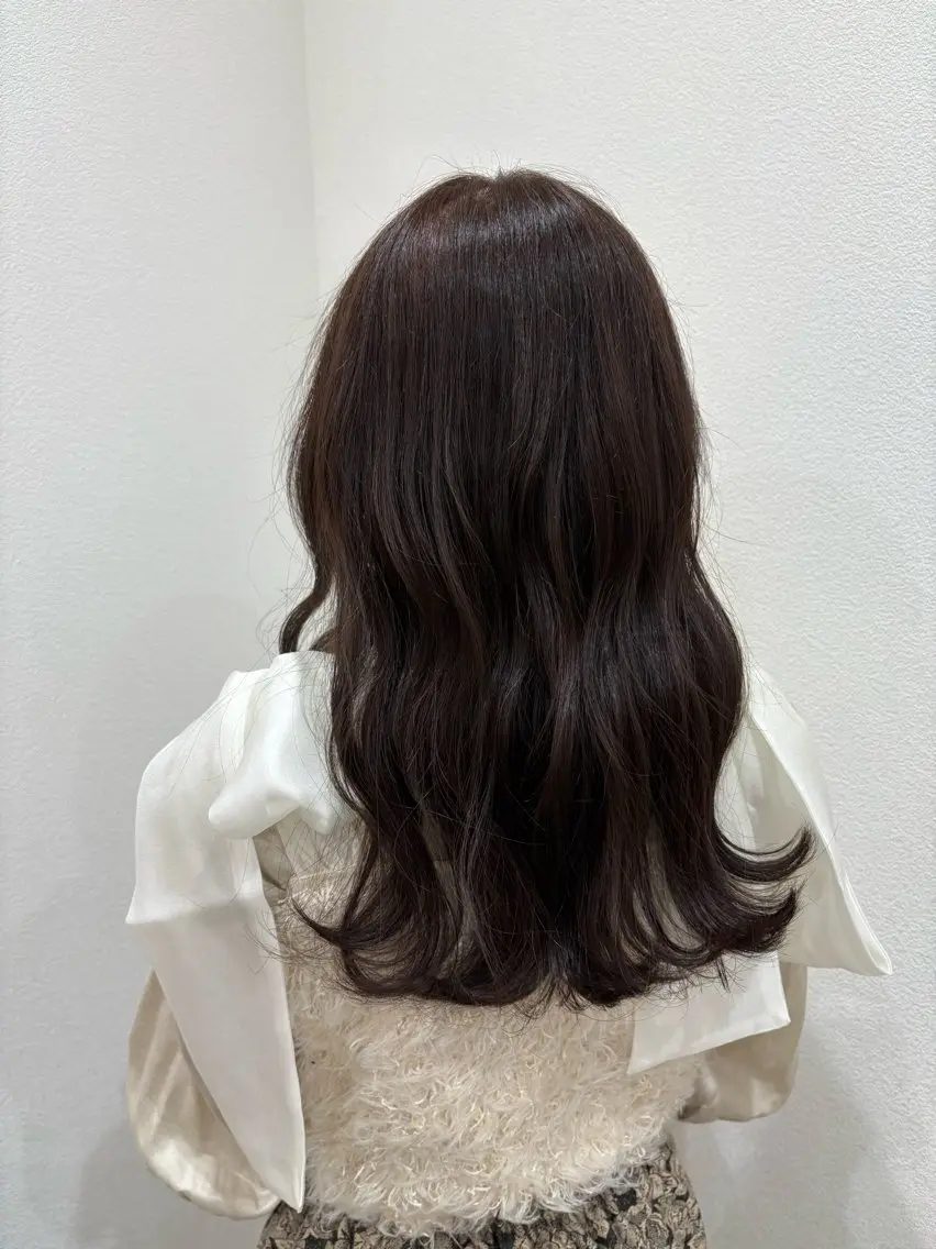 《当日予約限定》カット+透明感カラー+トリートメントの写真