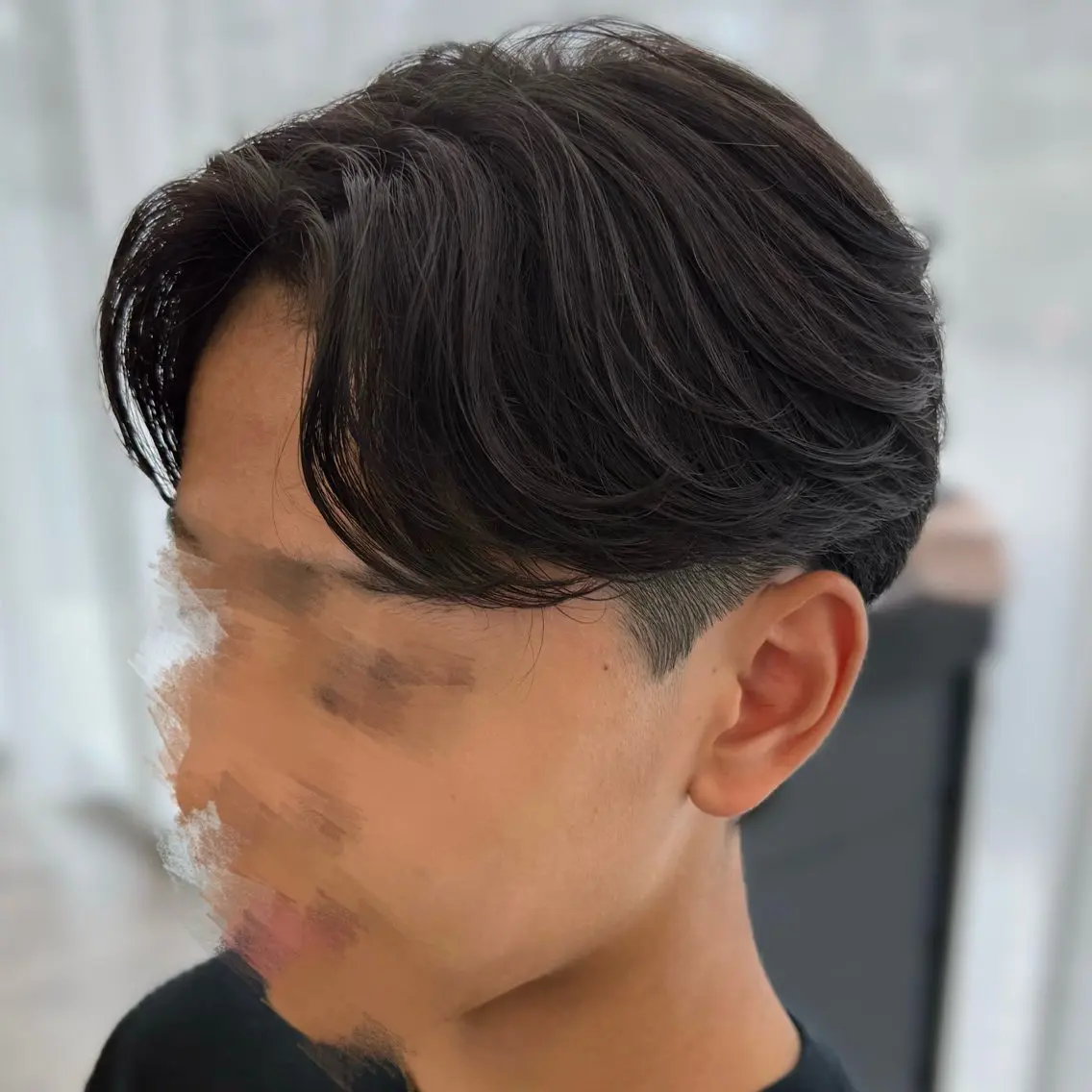 パーマ メンズ センターパート メンズパーマ ニュアンスパーマ カット パーマ 楓🍁毛流れ パーマ/無造作パーマのヘアスタイル