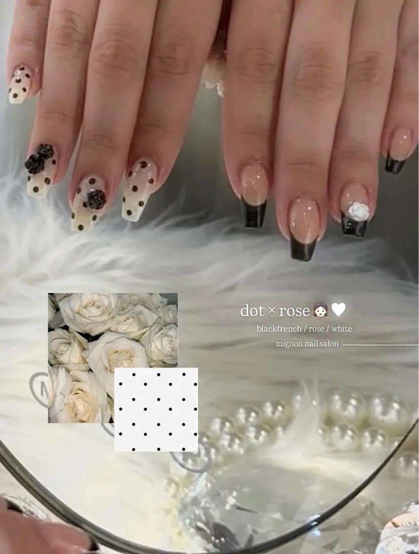 ネイル グリーン mignon nailのネイルデザイン