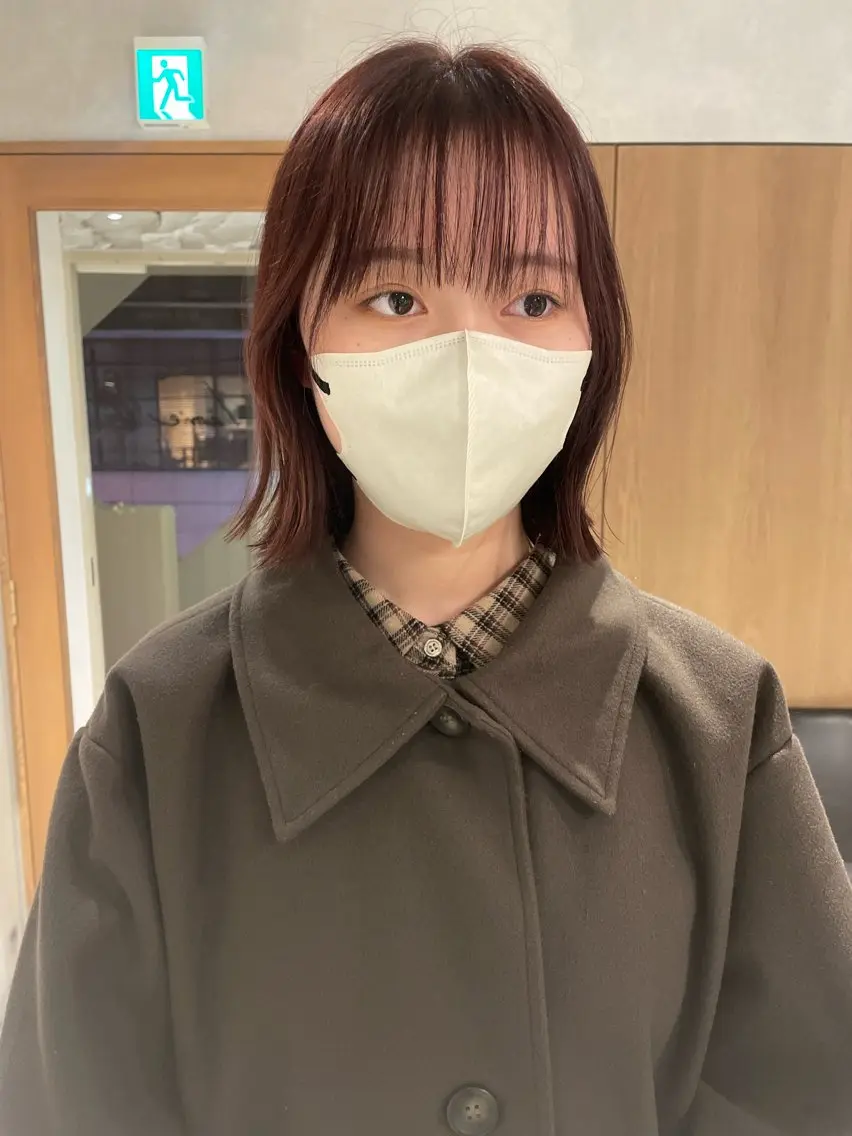 ショート カラー mei|顔まわり ×透明感カラーのヘアスタイル