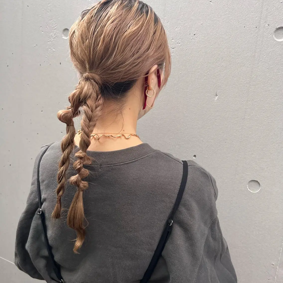 お呼ばれヘア🌹ヘアセット🫶🩵💙の写真