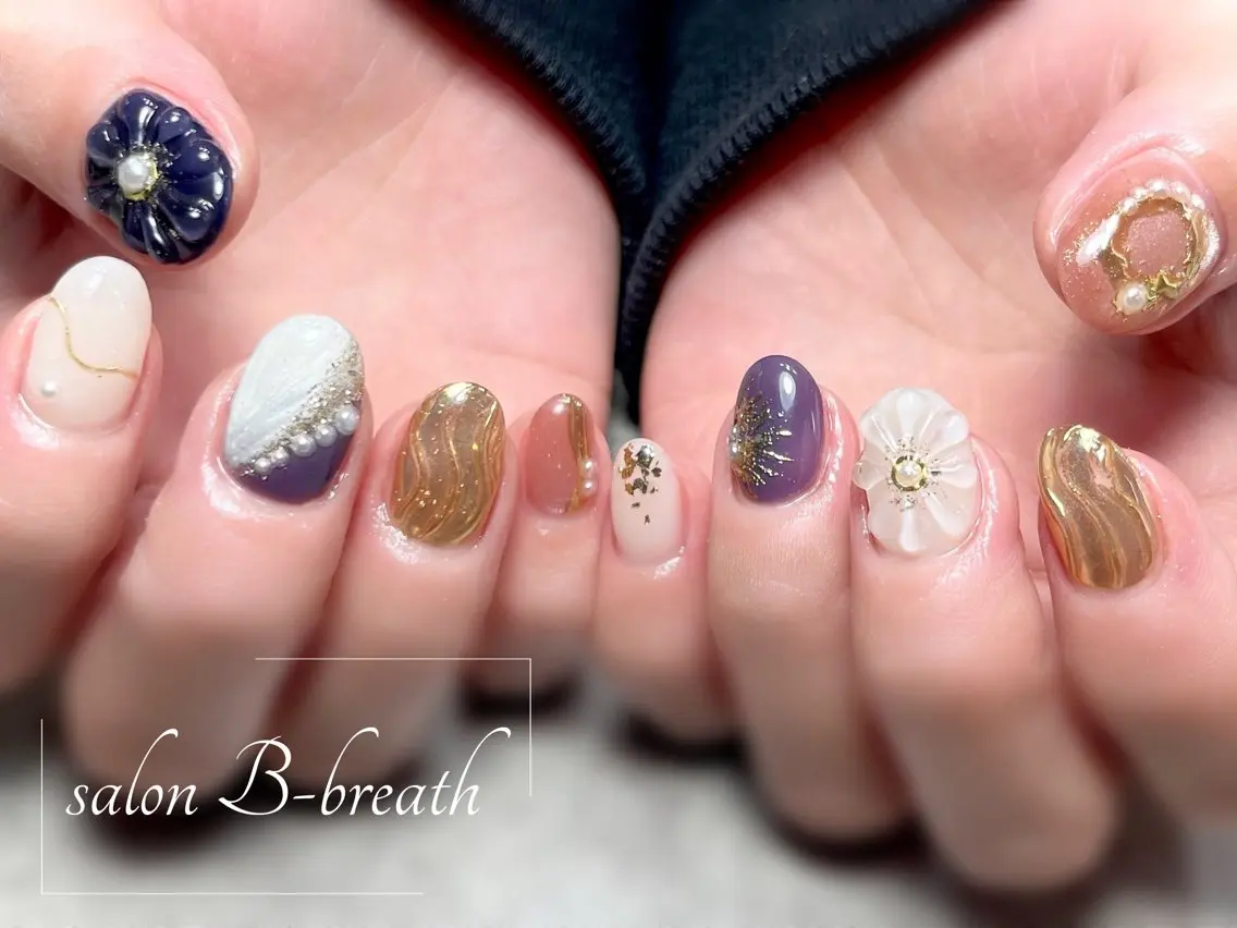ネイル ハンドネイル salon B-breathのネイルデザイン