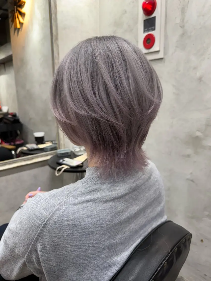 ショート カラー ヘアカラー トリートメント ハイトーン/ブリーチ MAYURI🌺横浜のヘアスタイル