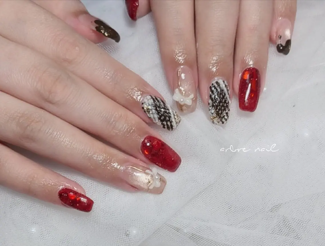 ネイル ✯.。 arbre nail 。✯.のネイルデザイン