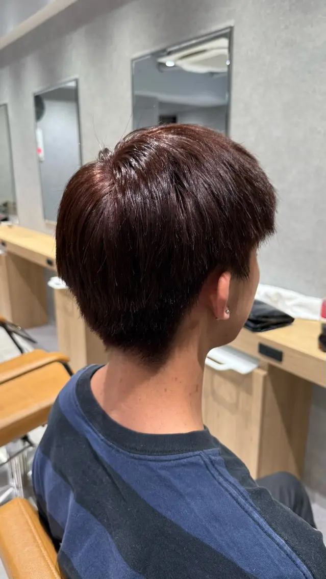 カラー メンズ ヘアカラー トリートメント YUZU 🤖💎のヘアスタイル