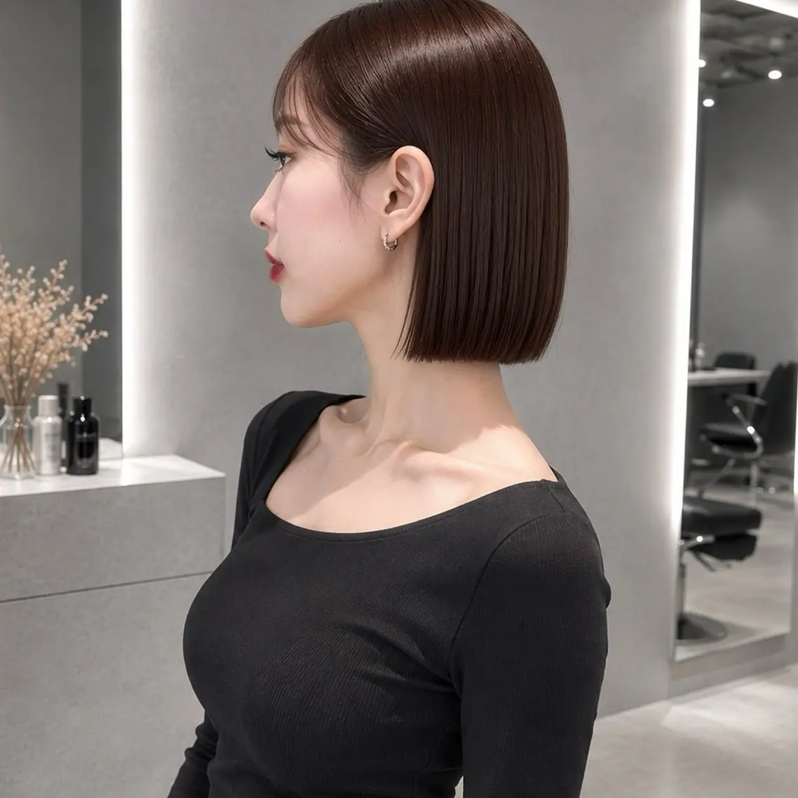 期間限定🫶🏻🫧 カット➕縮毛矯正➕高保湿tr ¥15800/⚠️先着3名まで✨の写真