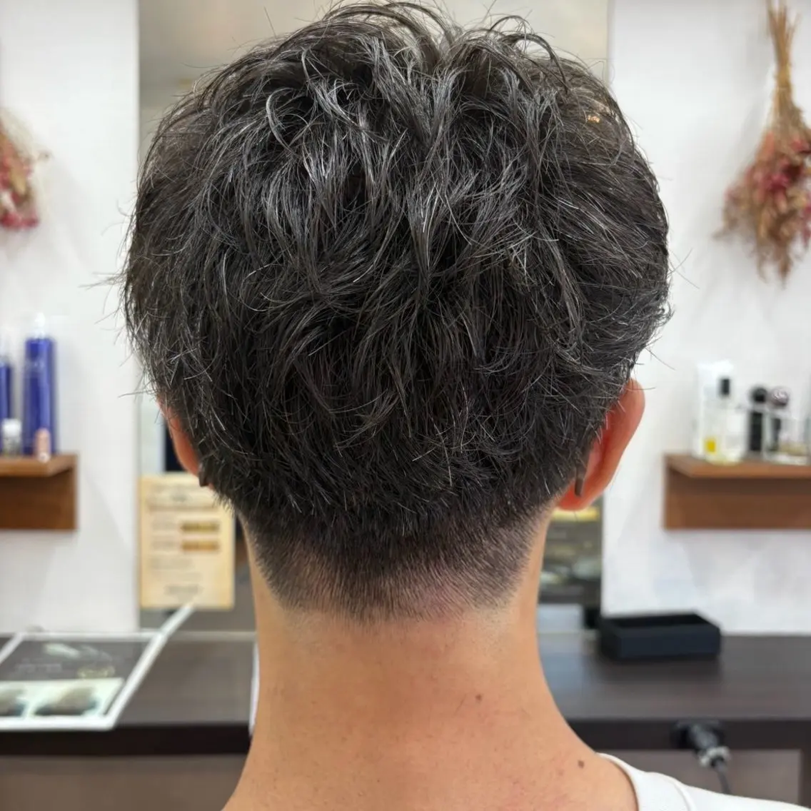 ショート メンズ monde 西田店のヘアスタイル