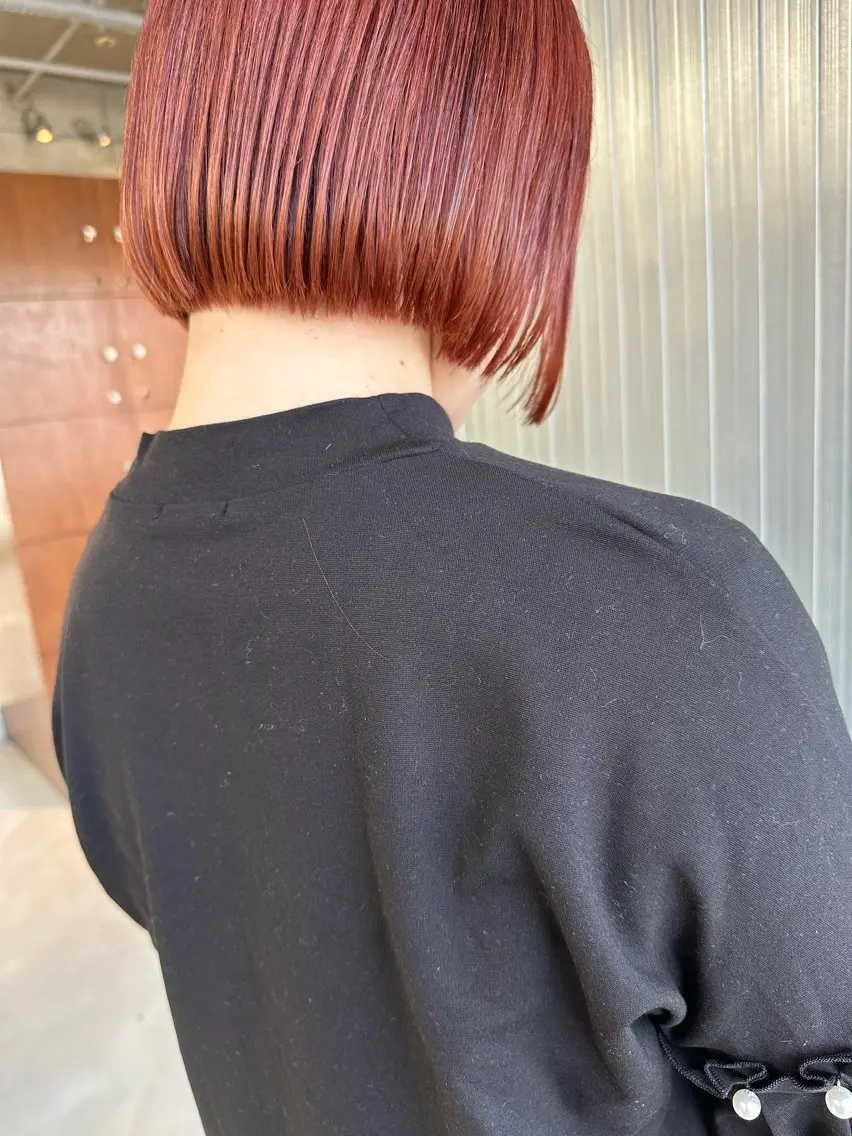 ショート ヘアカラー トリートメント 小澤大輔 YOLO hairのヘアスタイル