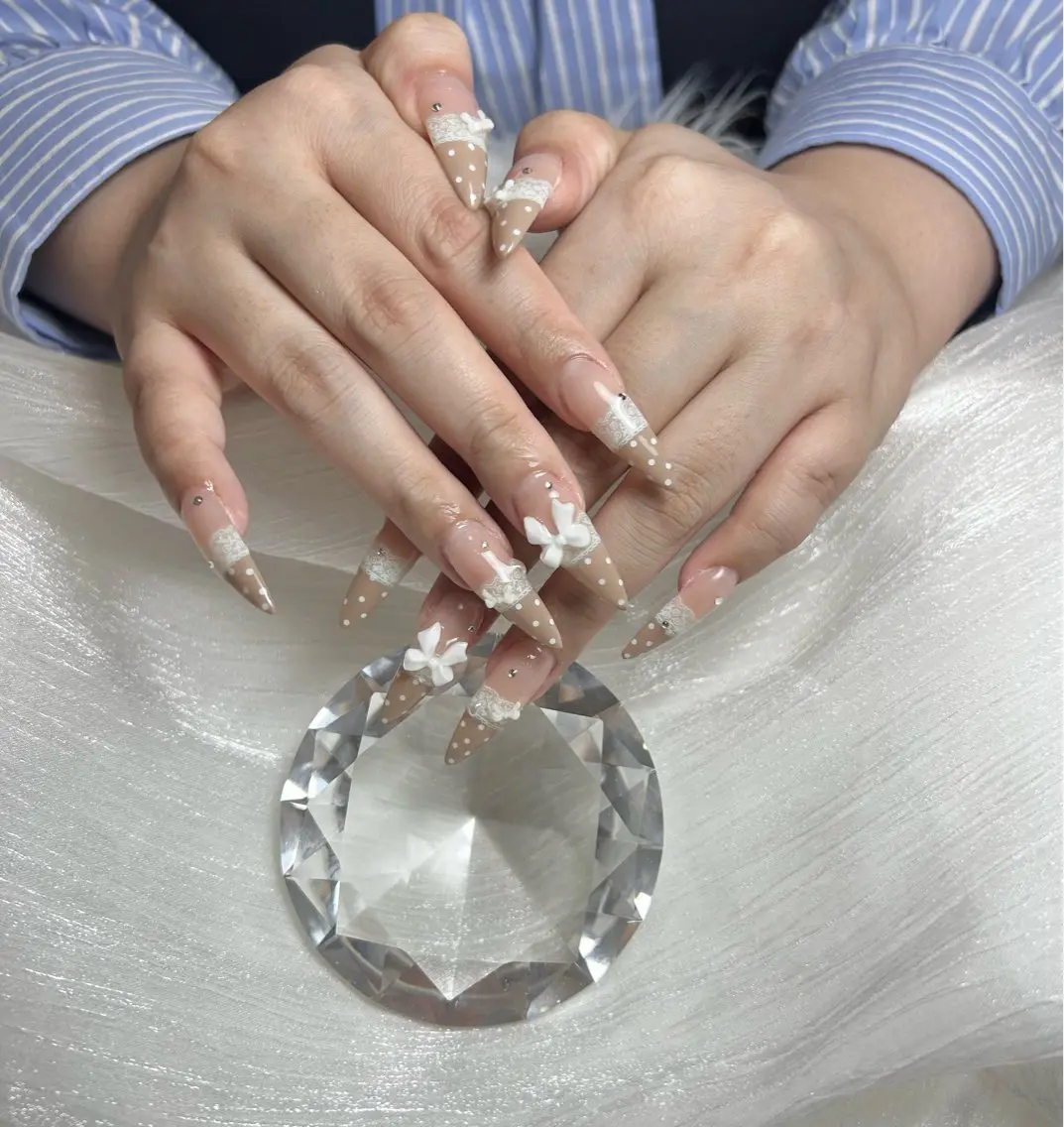 ネイル 長さ出し 持ち込み Luxe nailのネイルデザイン