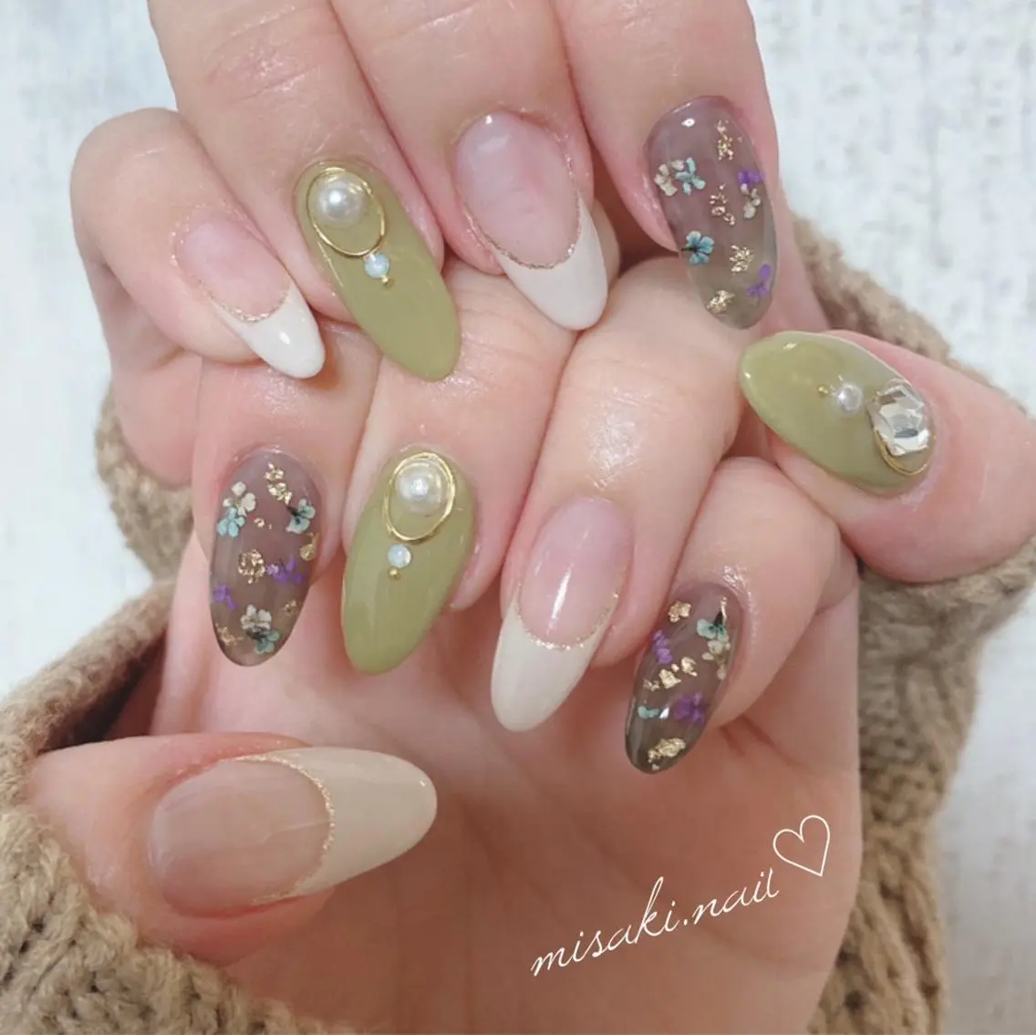 ネイル ハンドネイル nailsalon miinailsのネイルデザイン