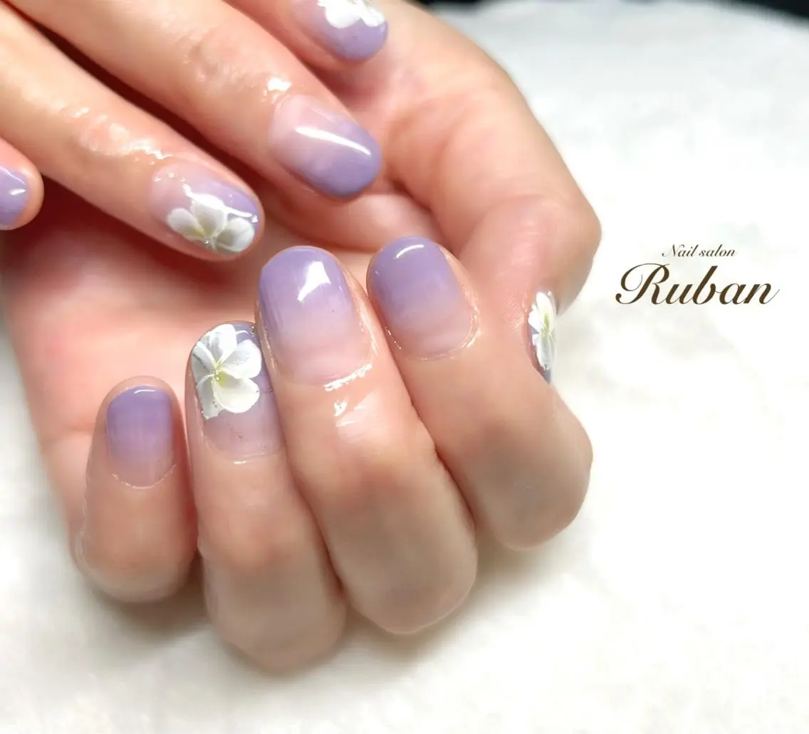 ネイル グラデーション Nail salon Rubanのネイルデザイン