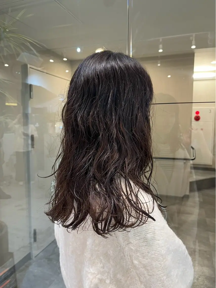 ロング パーマ TSUMUGI ／ハイトーン🎀のヘアスタイル