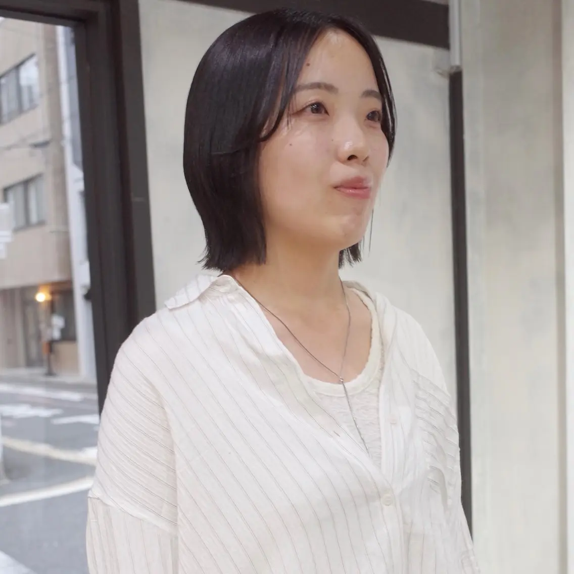 ミディアム カラー ヘアカラー カラーモデル fon▶山田 悠華のヘアスタイル