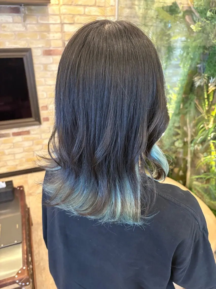 ミディアム カット ヘアカラー 新宿/髪質改善✨ 透明感カラー/須田のヘアスタイル