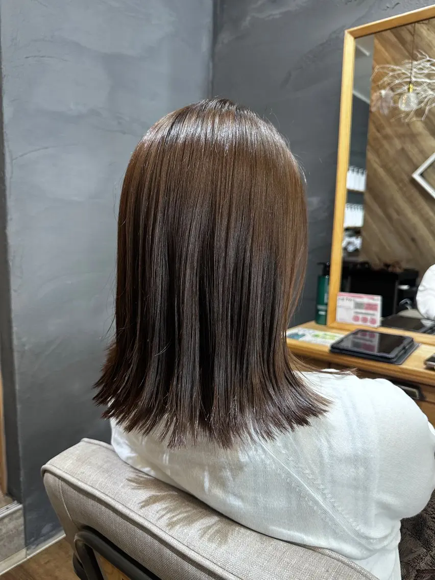 ミディアム カラー Alpha 【abiko】加藤駿のヘアスタイル