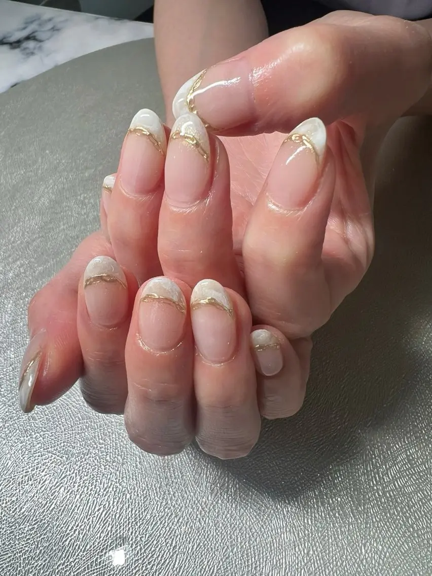 ネイル 持ち込み ニュアンスネイル シンプルネイル kano nailのネイルデザイン