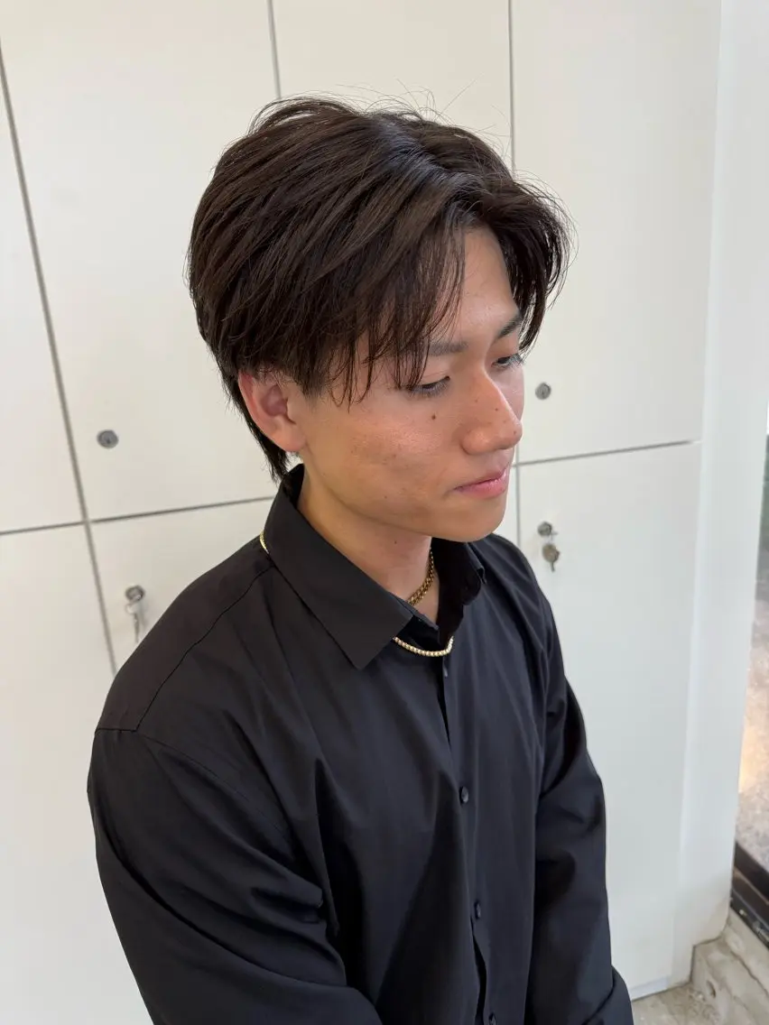 メンズ メンズパーマ カット ヘッドスパ SLOW🫧 ルナ🫧のヘアスタイル