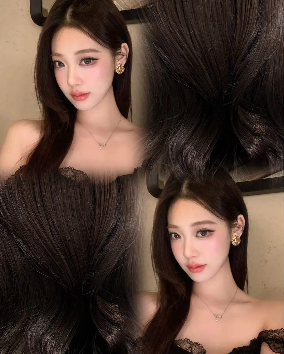 ロング カラー ヘアカラー 🧸レイヤー× ベージュ🥯カホ🍯のヘアスタイル
