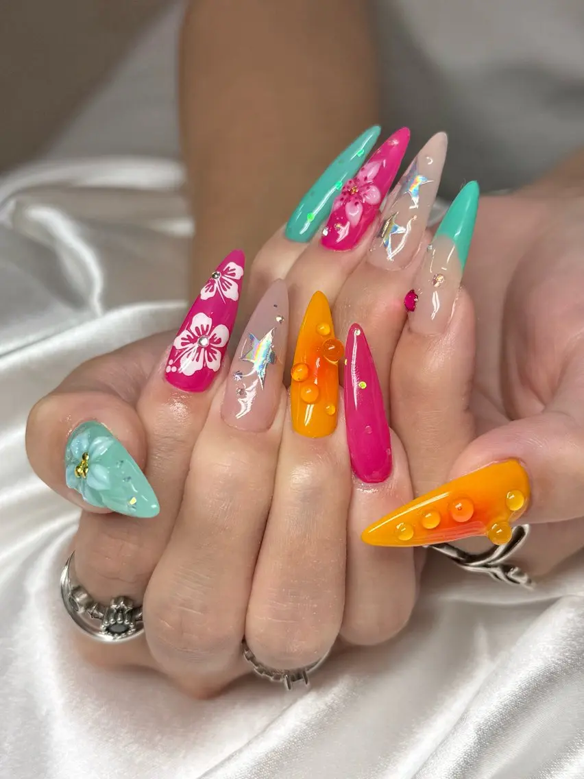 ネイル ハンドネイル clear mainのネイルデザイン