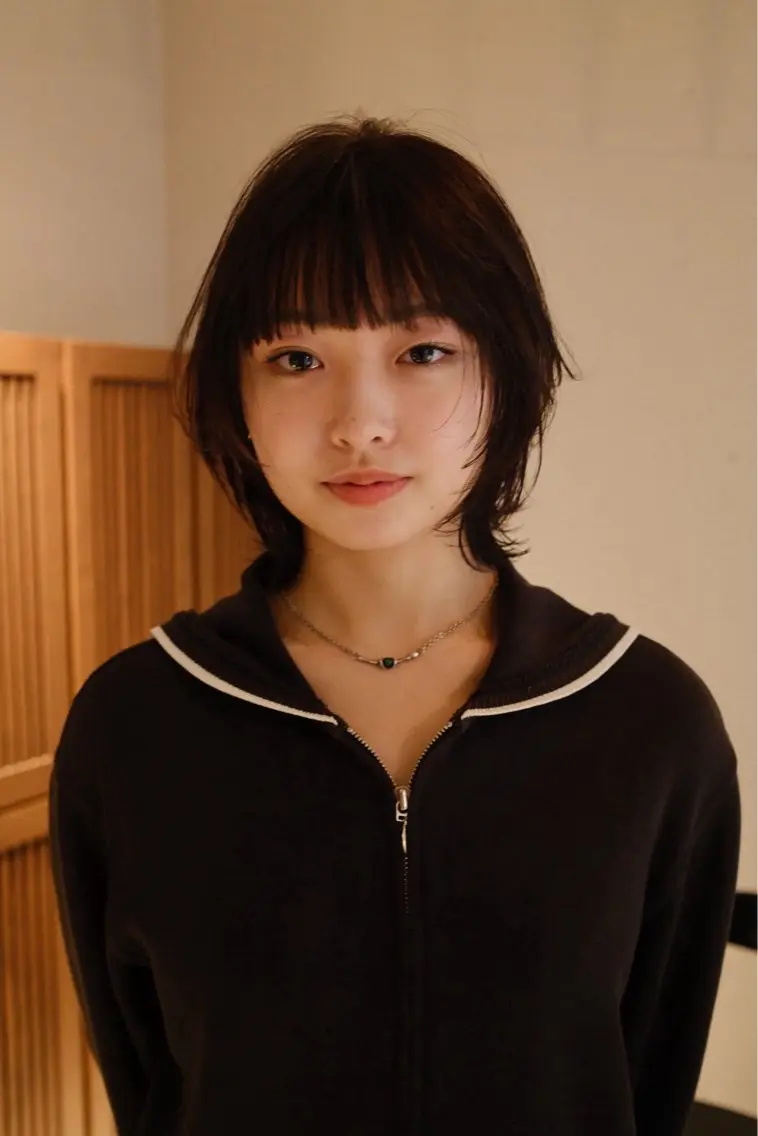 ミディアム 竹下 浩一のヘアスタイル