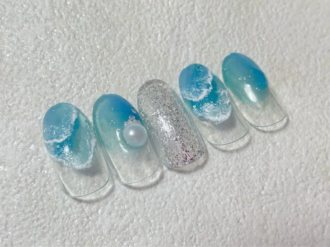 定額デザインAコースモデル💅オフなしの写真
