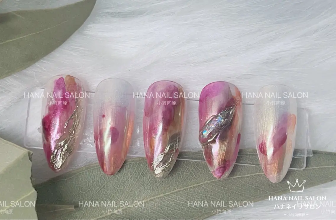 ネイル ニュアンスネイル HANA ART NAIL SALONのネイルデザイン