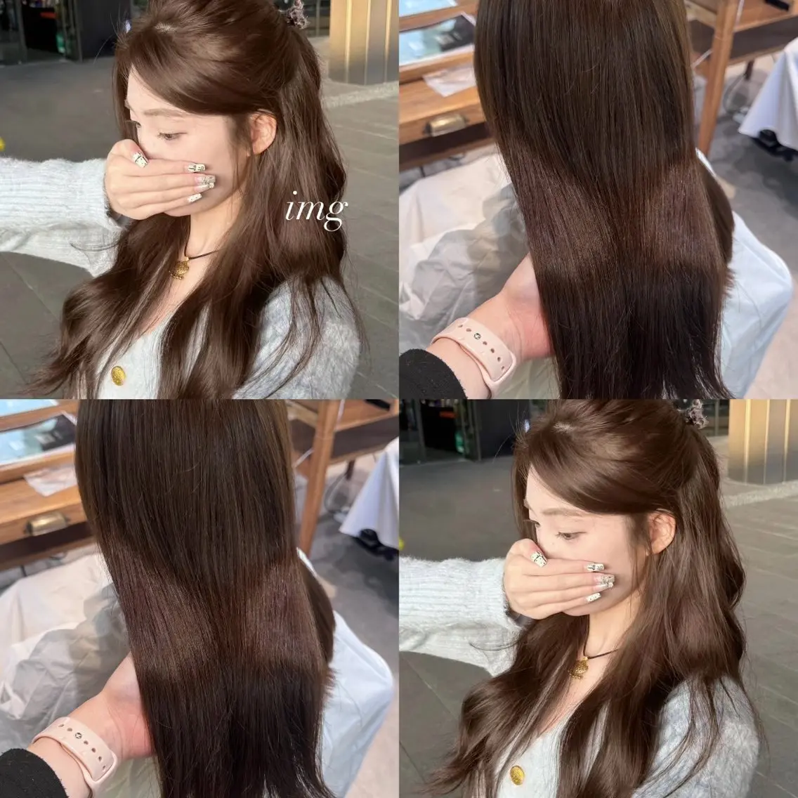 🎀ダブルカラー +Aujuaトリートメントの写真