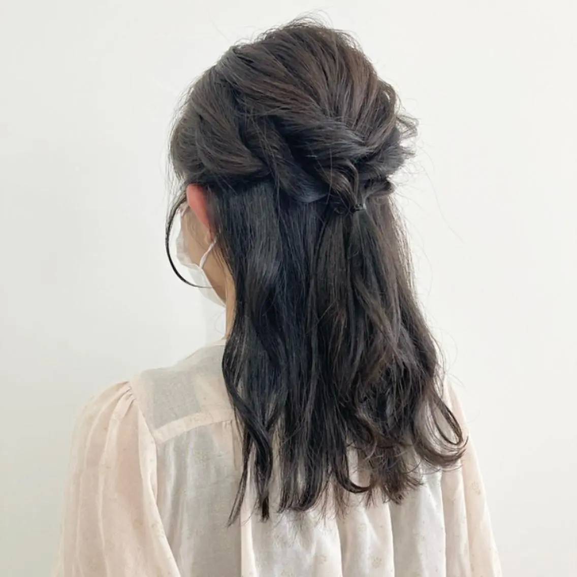ミディアム カラー ヘアアレンジ お洒落パーマ/ 艶カラー/michiのヘアスタイル
