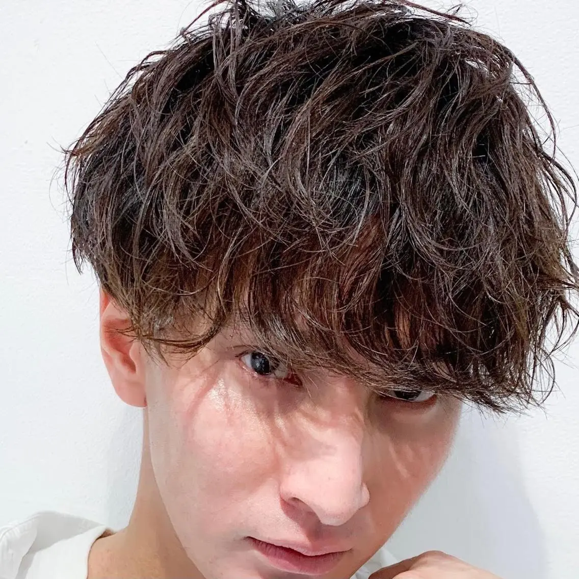 ショート パーマ ヘアアレンジ メンズ カット メンズスタイル ly本厚木のヘアスタイル