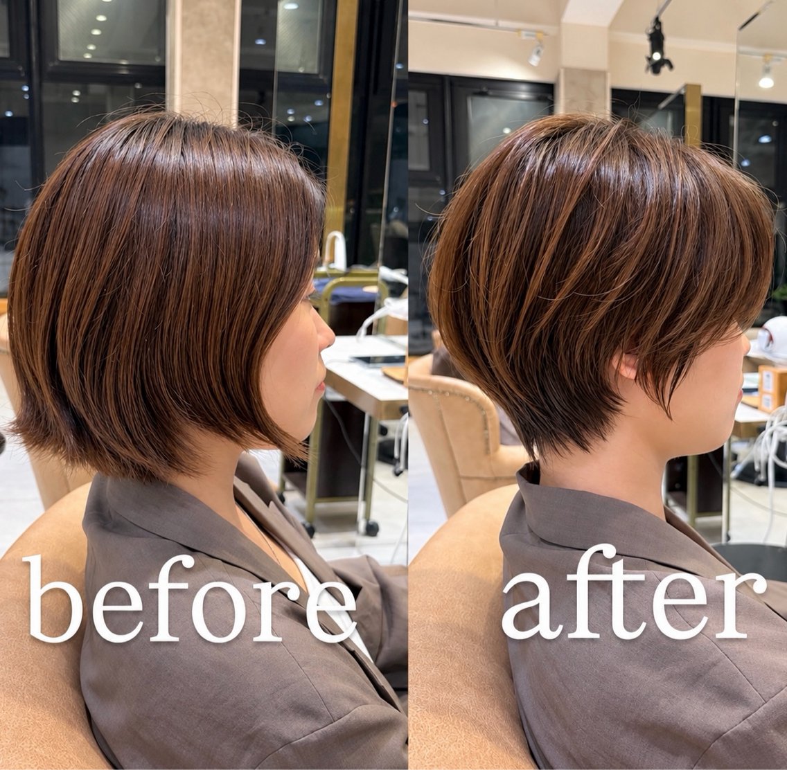 ショート 小顔ショート 原宿/みゆのヘアスタイル