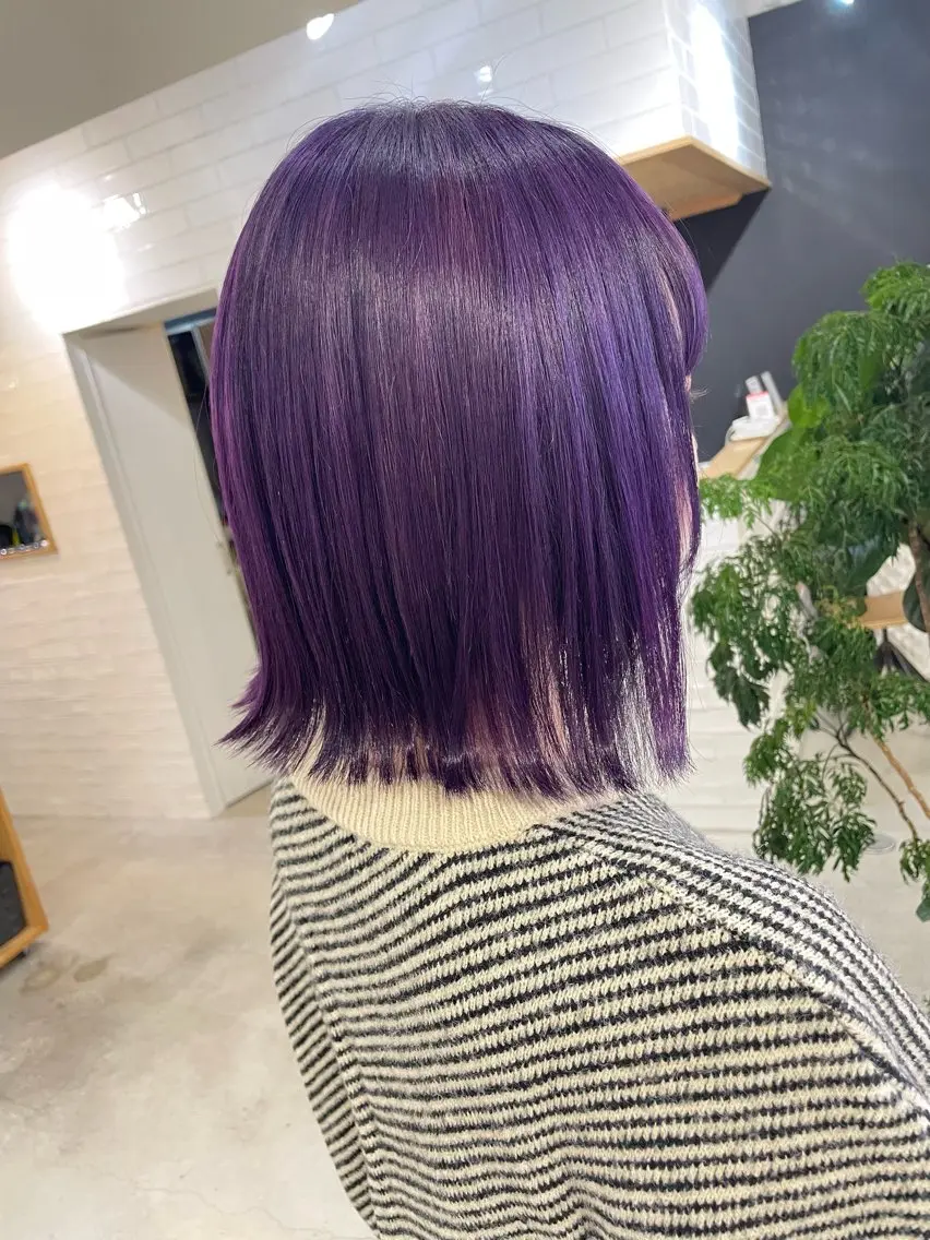 【学割🎀】ケアブリーチ+カラー+トリートメント(ロング料金あり)の写真