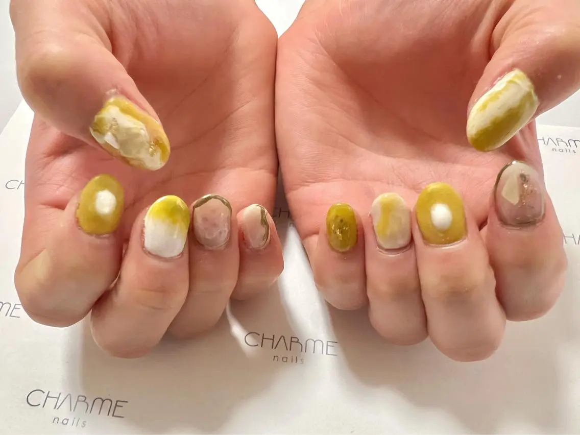 ネイル CHARME 🤎〔RINA〕のネイルデザイン