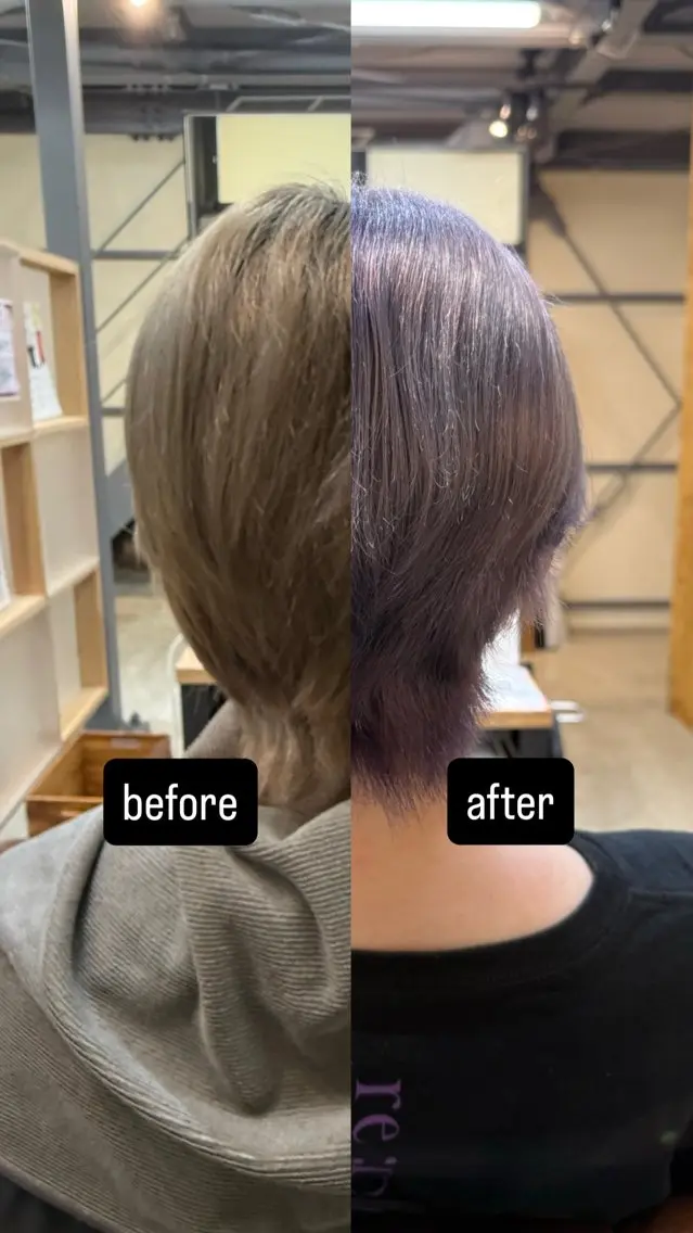 ショート カラー ヘアカラー 三宅 陽大のヘアスタイル