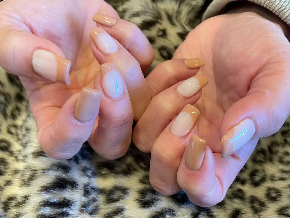 ネイル ハンドネイル VIERU 🌈🎀💖のネイルデザイン