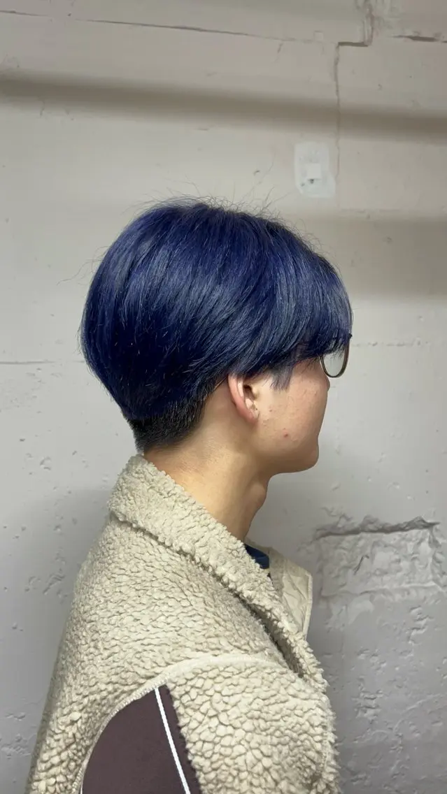 ショート カラー メンズ カット ヘアカラー 🎀tokute ナオ🧸のヘアスタイル