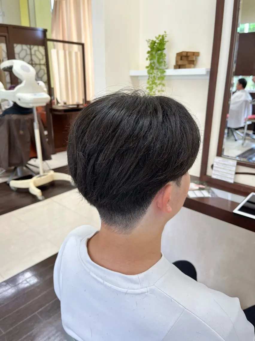 ショート メンズ マッシュ シースルーマッシュ 刈り上げ 🧊メンズ特化🧊 高木航希のヘアスタイル
