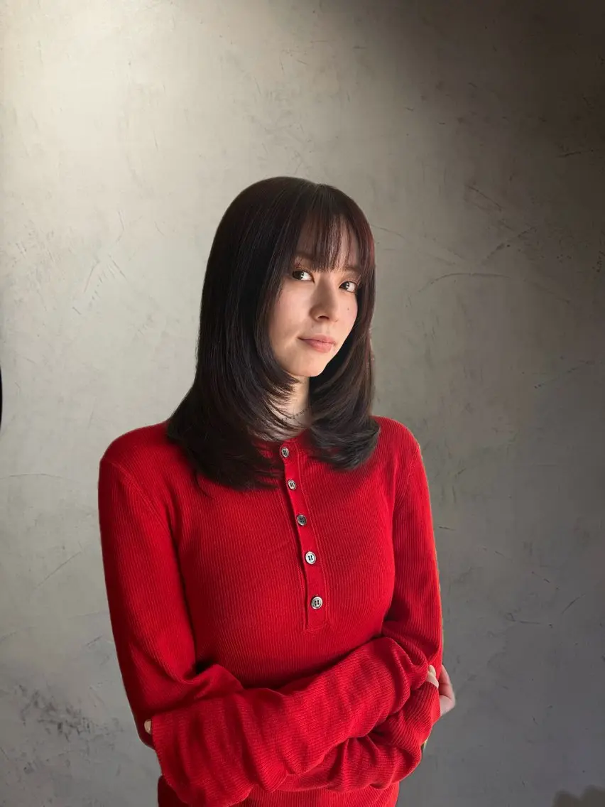 ⚠️ロングヘア前髪無し限定⚠️New York式ブロードライ&グローバルミルボンクイックトリートメントの写真